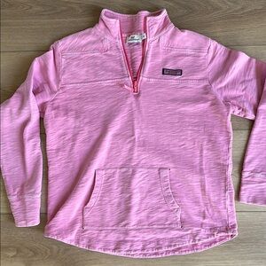 Vineyard Vines quarter zip beach sweatshirt
